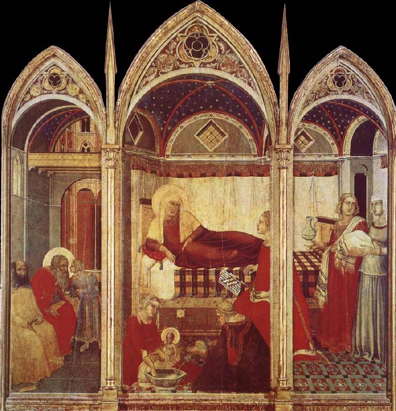 Ambrogio Lorenzetti Birth of the Virgin